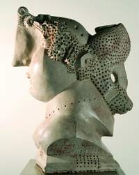 Brusamolino - Casa, 1993, terracotta, cm 71x55x33