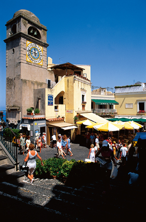 Capri, the town