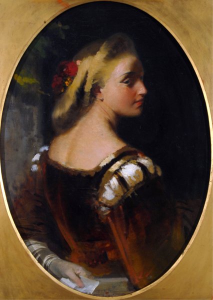 Angelo Pietrasanta, Mezza figura femminile
