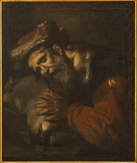 Maestro dell'Annuncio ai pastori, Avaro, olio su tela, cm 75x63, Napoli, Museo Nazionale di Capodimonte;