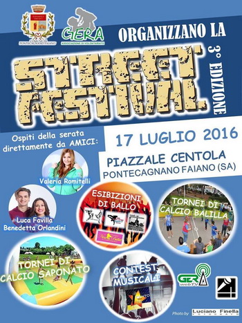 Street Festival 2016 a Pontecagnano Faiano (SA)