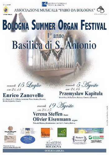Bologna summer organ festival