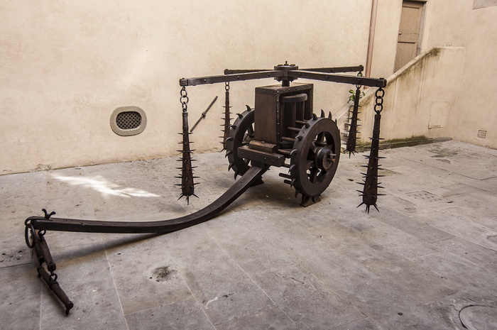 macchine da guerra progettate da Leonardo da Vinci
