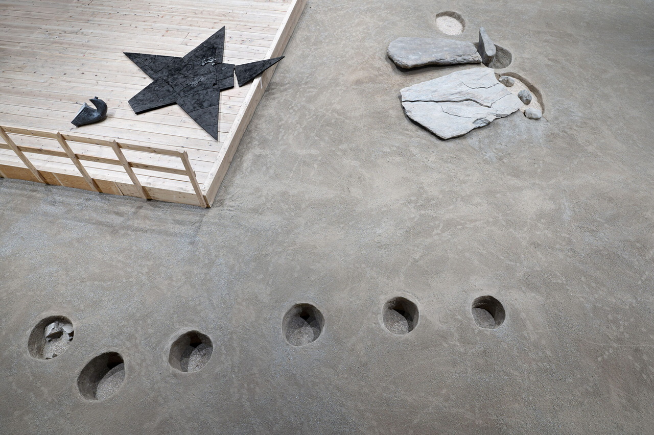 Gilberto Zorio - Stella per purificare le parole, 2023 © DanielaPellegriniFoto. Aosta, MegaMuseo