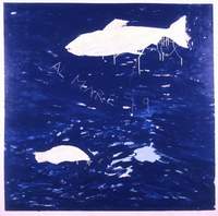 Mario Schifano, Al mare, 1979