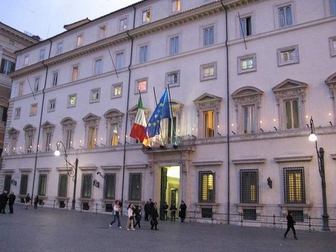 Palazzo Chigi. Roma