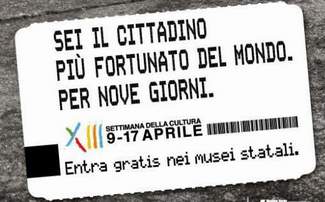 XIII settimana della Cultura - 2011