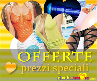 Offerte giochi d\'amore