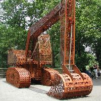 Wim Delvoye, Caterpillar n. 5