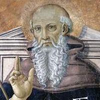Piermatteo d'Amelia, Sant'Antonio abate, Amelia, Museo Civico, tempera su tavola, cm. 180 x 100, 1474 circa