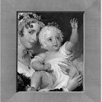 Giuseppe Longhi. Ritratto di  Lady Burghersh, 1823