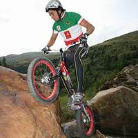 Paolo Patrizi, campione italiano di Bike Trial