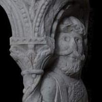 Apostolo S. Giacomo. Porta di Platerías. Cattedrale di Santiago di Compostela
