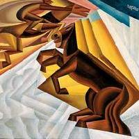 Depero, 1924: gara ippica fra le nubi