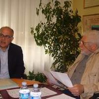 Il Maestro Maurizio Cocciolito e Ugo Pagliai
