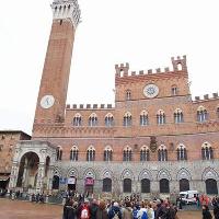 Trekking urbano a Siena, piazza del Campo