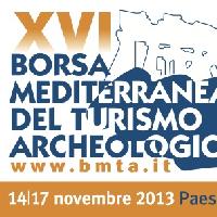 Logo XVI edizione della Borsa Mediterranea del Turismo Archeologico