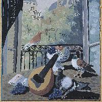 La finestra coi colombi 1931 ca.