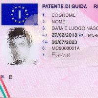 Patente di guida italiana