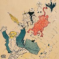 Henri de Toulouse-Lautrec La vache enragée 1896