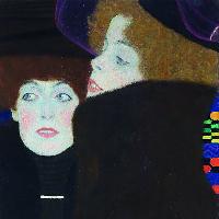 Gustav Klimt Amiche I (Le Sorelle), 1907 Olio su tela, 125x42 cm Klimt Foundation, Vienna © Klimt Foundation, Vienna