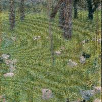 Gustav Klimt Dopo la pioggia, 1898 Olio su tela, 80x40 cm Belvedere, Vienna © Belvedere, Vienna
