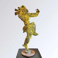 Rita Siragusa, Il ballo di Salomè, bronzo, 95x53x30 cm