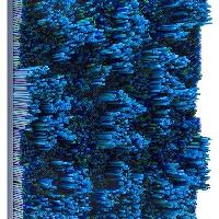 Francesca Pasquali, Straws, 2020, cannucce colorate su pannello di legno e cornice metallica, 90 x 70 x 25 cm – coutesy Francesca Pasquali Archive