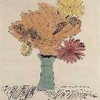 Flowers (Hand colored) 1974