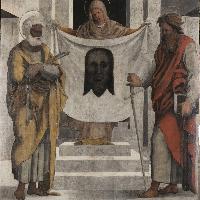 Ugo da Carpi, Ostensione del Volto Santo, 1524-1525, Fabbrica di San Pietro, Città del Vaticano, crediti Mallio Falcioni