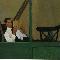 Oscar Ghiglia Sforni in veranda che legge 1914 ca. Olio su tela, 48,5x58,5 cm Collezione privata Credito fotografico: Antonio Quattrone