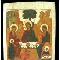 Scuola di Novgorod, XVI secolo - Trinità dell’Antico Testamento