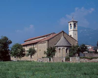 Chiesa di S. Giorgio, XII secolo, Almenno S. Salvatore. Foto Marco Mazzoleni