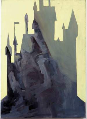 Elisabeth Strigini Castle oil on canvas, 50 cm x 70 cm, 20 x 28 inches, 2005