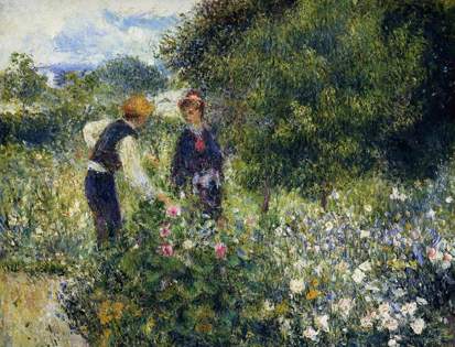 Renoir Picking Flowers