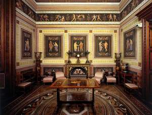 Gabinetto Etrusco del castello di Racconigi - prima metá XIX sec, Soprintendenza Beni Architettonici del Piemonte