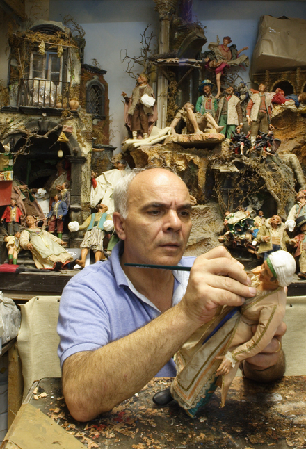 Artigiano del presepe di San Gregorio Armeno