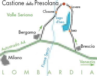 Mappa della Presolana