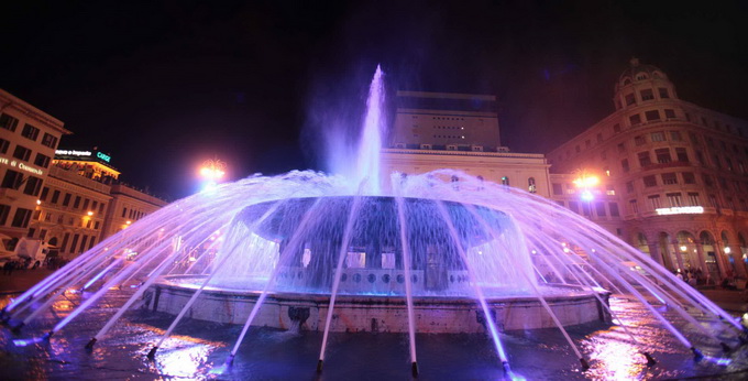 Genova in blu