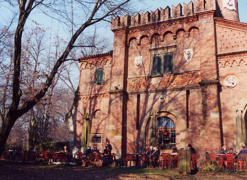 Il bar della Villa reale