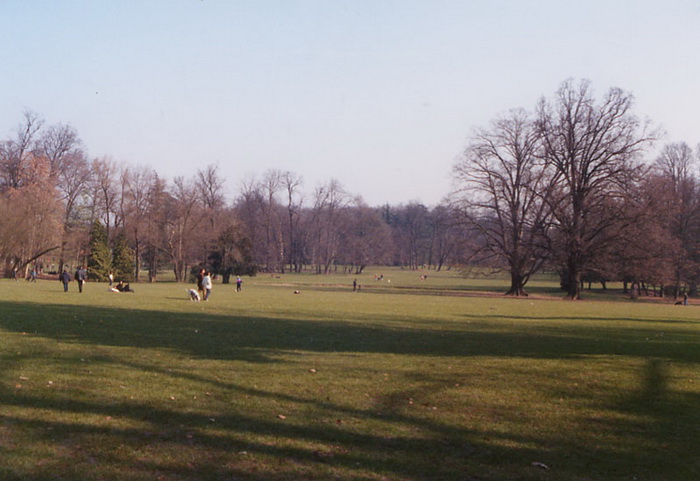 I giardini della villa reale