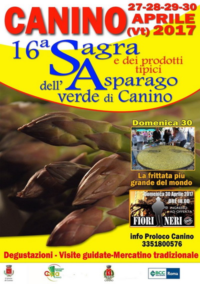 16ma Sagra dell'Asparago verde di Canino