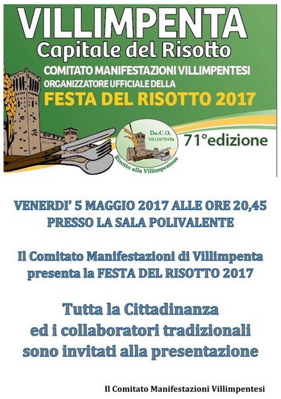 Festa del risotto 2017