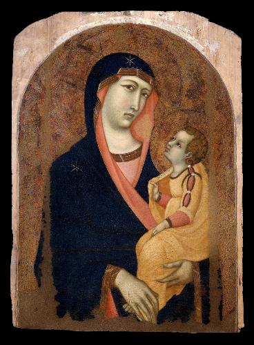 Madonna col Bambini, Ambrogio Lorenzetti