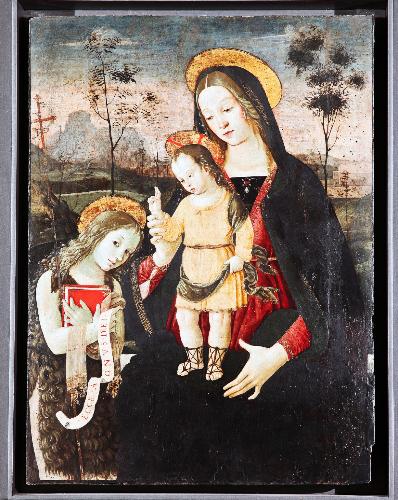Pinturicchio, Madonna con Bambino e San Giovannino