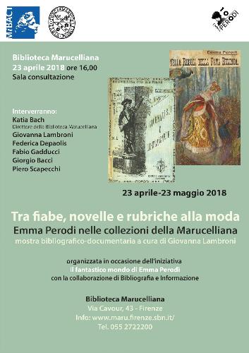 Tra fiabe, novelle e rubriche alla moda - Emma Perodi nelle collezioni dalla Marucelliana