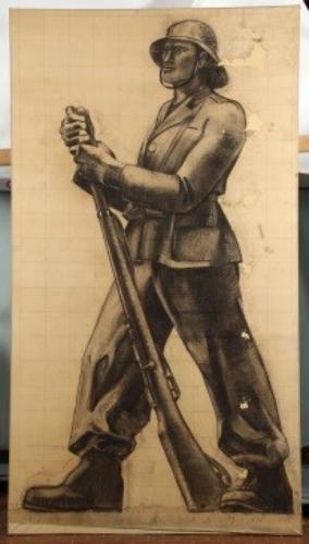 La memoria della guerra - Antonio G. Santagata e la pittura murale del Novecento