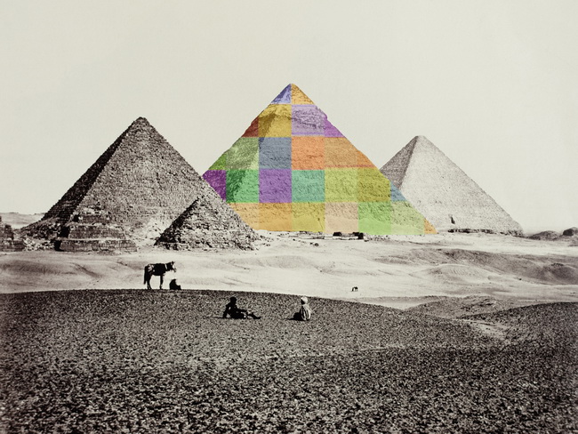 11.	After Francis Frith, Piramide II, 2016 