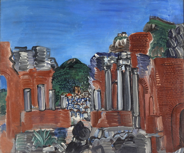 Dufy Raoul Paysage de Sicile, Taormine, 1923 © Raoul Dufy by SIAE 2022