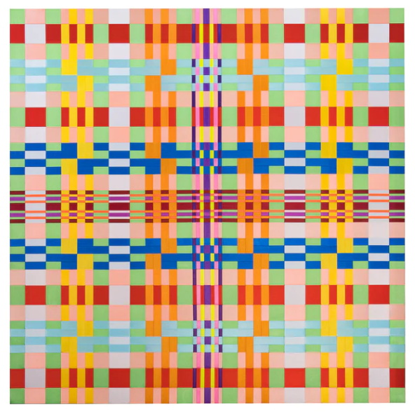 Francesco Maccapani Missoni, Estate italiana, 2022, 100x100 cm photo by Emanuele Sosio Galante